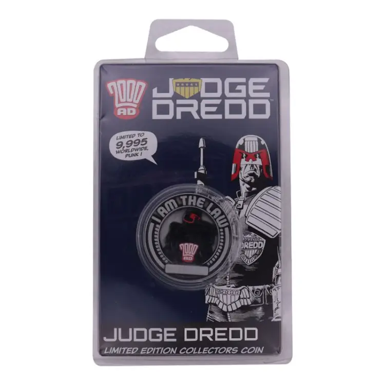 2000AD JUDGE DREDD - Mega-City One - Moneta z limitowanej edycji