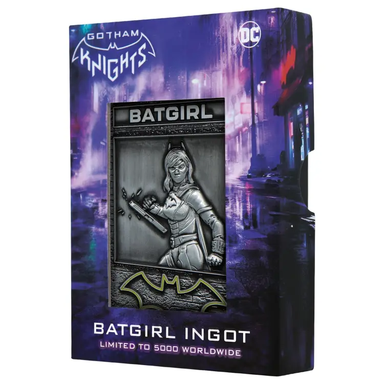 GOTHAM KNIGHTS - Batgirl - Metalowa sztabka z limitowanej edycji