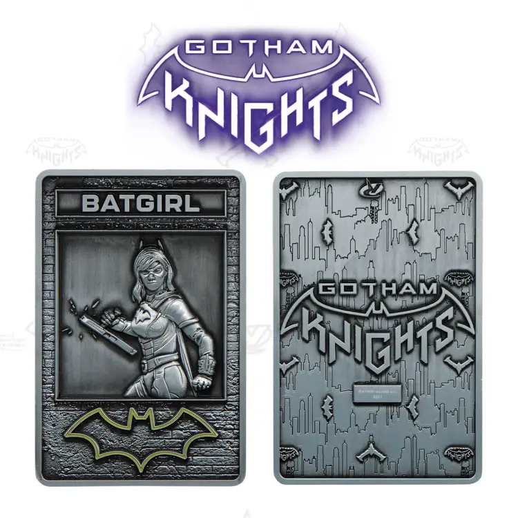 GOTHAM KNIGHTS - Batgirl - Metalowa sztabka z limitowanej edycji