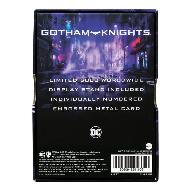 GOTHAM KNIGHTS - Batgirl - Metalowa sztabka z limitowanej edycji
