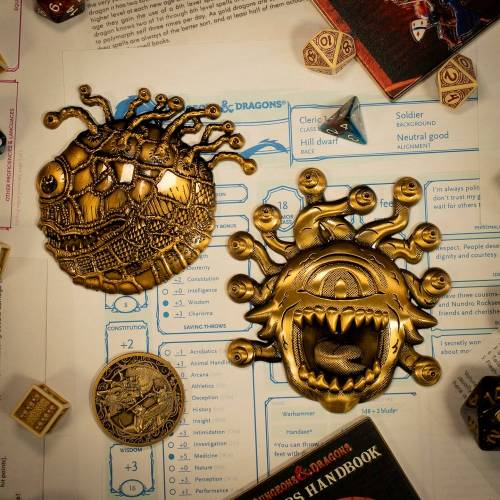 DUNGEONS & DRAGONS - 50. podwójny zestaw medalionów z limitowanej edycji