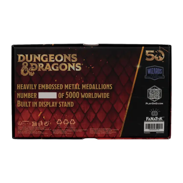 DUNGEONS & DRAGONS - 50. podwójny zestaw medalionów z limitowanej edycji