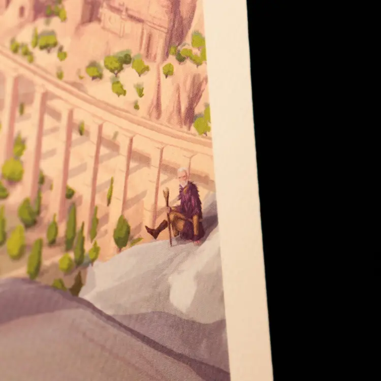 THE ELDER SCROLLS OBLIVION - Imperial City - Art Print - Limitowana edycja