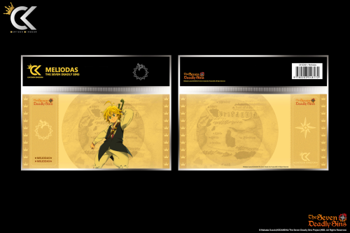 SEVEN DEADLY SINS - Meliodas - Złoty bilet