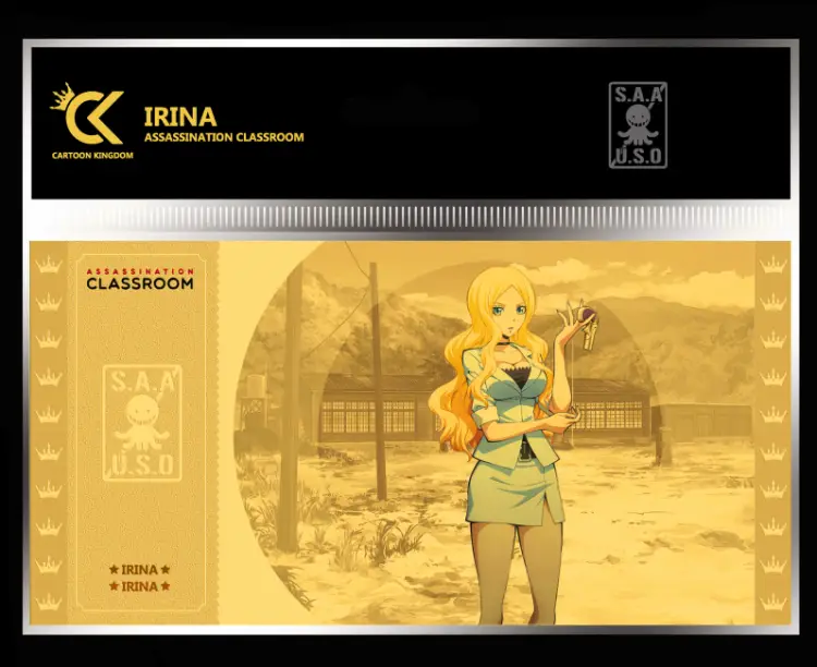 ASSASSINATION CLASSROOM - Irina - Złoty bilet