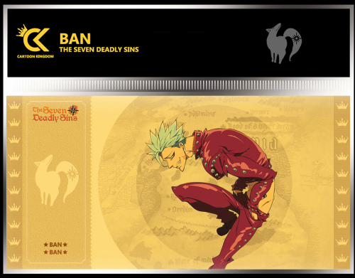 SEVEN DEADLY SINS - Ban - Złoty bilet