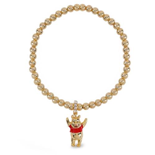 WINNIE THE POOH - zawieszka + bransoletka z koralików
