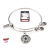 MARVEL - Damska bransoletka z łańcuszkiem ze stali nierdzewnej Spider-Man Expandable Charm Bracelet