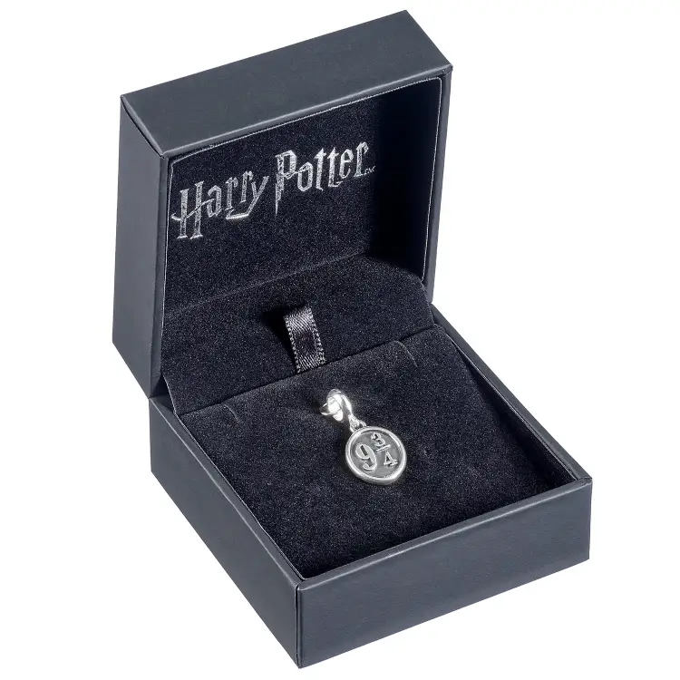 HARRY POTTER - Platforma 9 3/4 - Srebrny suwak do bransoletki