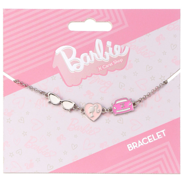 BARBIE - Bransoletka łańcuszkowa - sylwetka, okulary i korweta