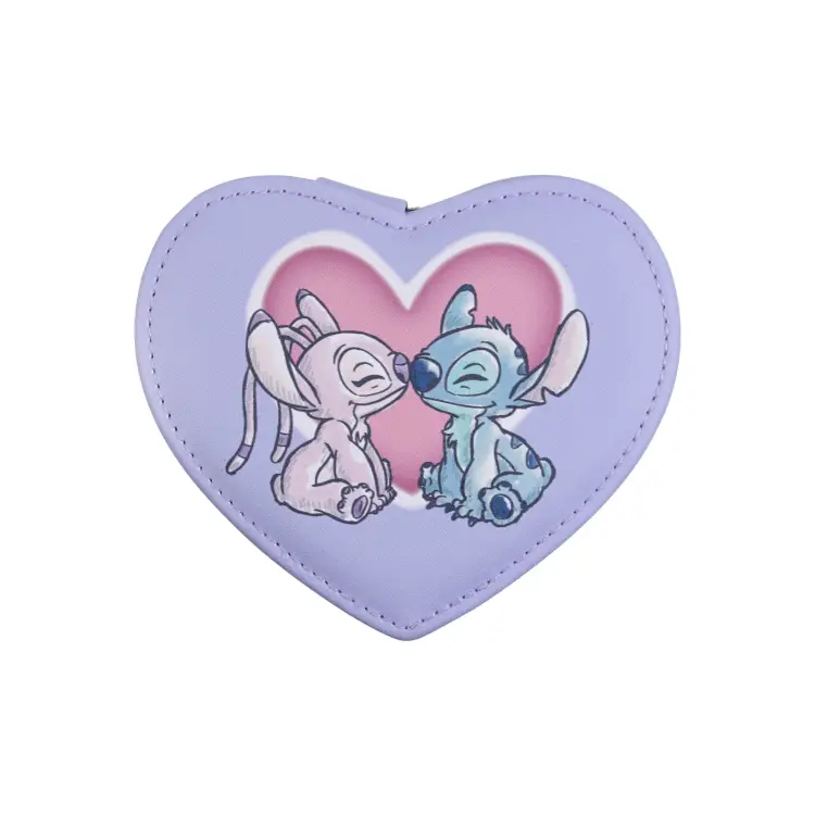 STITCH & ANGEL - Pudełko na biżuterię Zip Love Haert