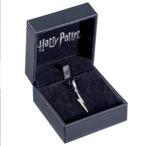 HARRY POTTER - Błyskawica - kryształowy klips do bransoletki