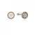 FROZEN 2 - Kolczyki sztyfty Snowflake Birhstone Nov 'SS Rhodium Plated'