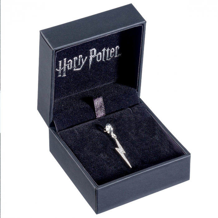 HARRY POTTER - Błyskawica - kryształowa zawieszka do bransoletki