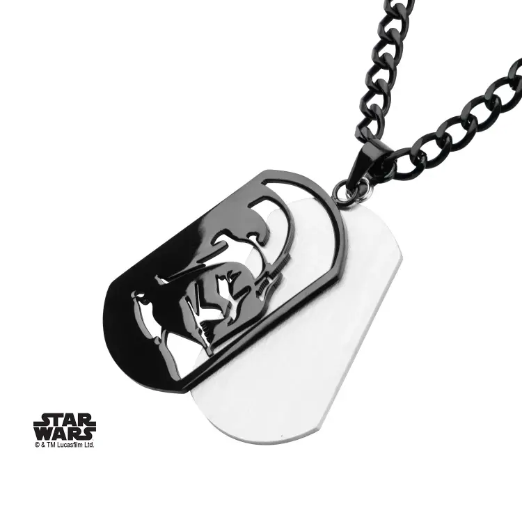 STAR WARS - Darth Vader Warstwowa zawieszka dla psa z łańcuszkiem