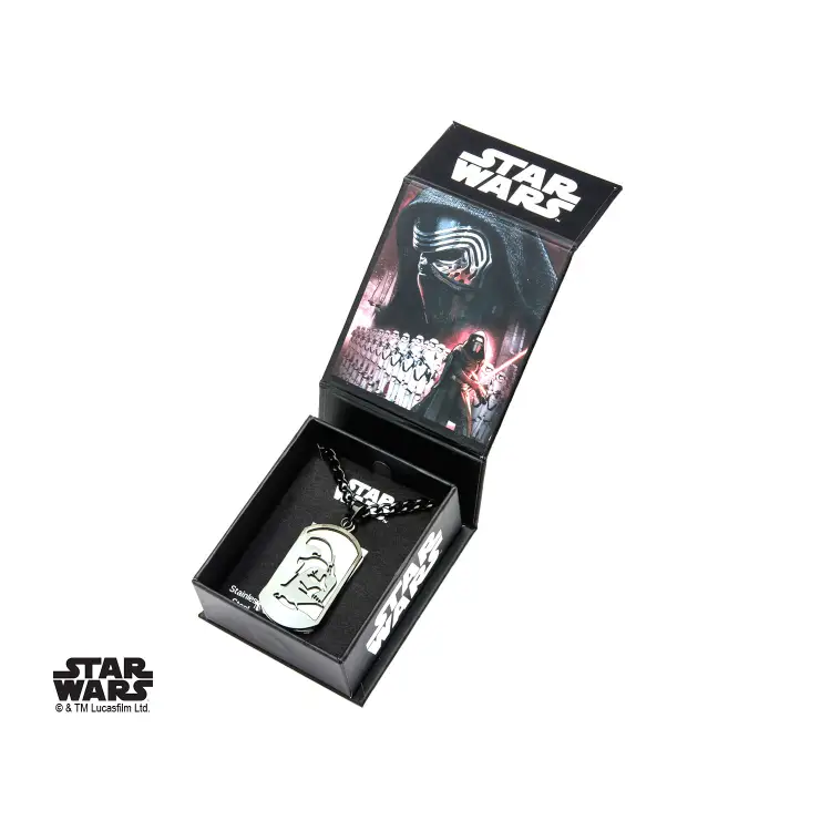 STAR WARS - Darth Vader Warstwowa zawieszka dla psa z łańcuszkiem