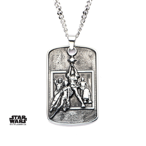 STAR WARS - Plakat z reliefem Zawieszka dla psa z łańcuszkiem
