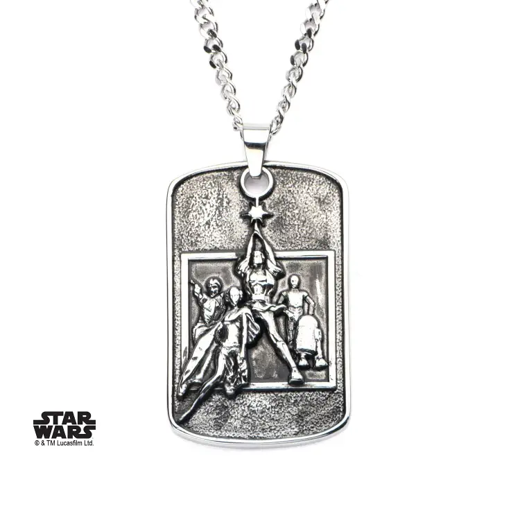 STAR WARS - Plakat z reliefem Zawieszka dla psa z łańcuszkiem