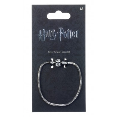 HARRY POTTER - Srebrna bransoletka z zawieszką - 21 cm