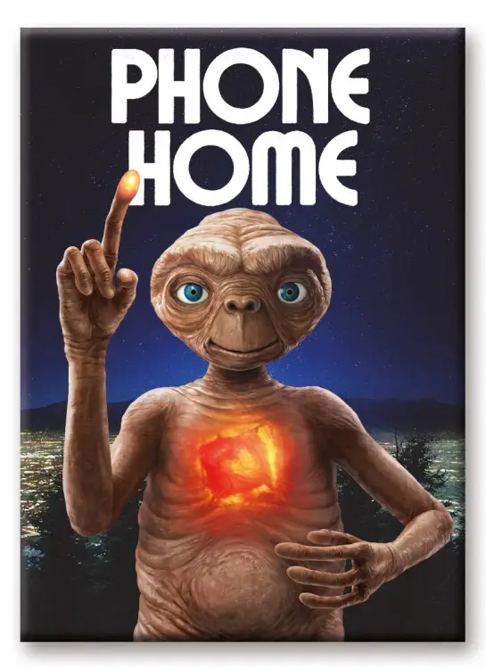 E.T. - Telefon do domu - Magnes 6,3x8,9cm