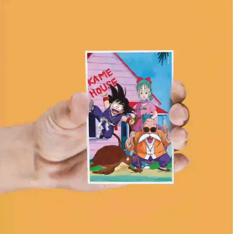 DRAGON BALL - Postacie - Zestaw 4 magnesów soczewkowych