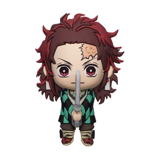 DEMON SLAYER - Bloody Tanjiro - kolekcjonerski magnes piankowy 3D