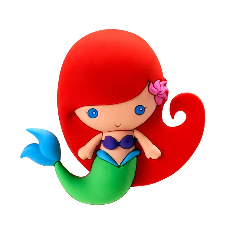 THE LITTLE MERMAID - Ariel - piankowy magnes kolekcjonerski 3D