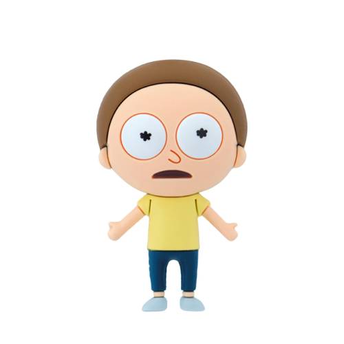 RICK & MORTY - Morty - kolekcjonerski magnes piankowy 3D