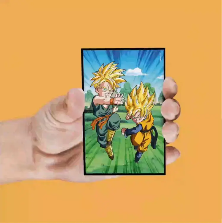 DRAGON BALL Z - Postacie - Zestaw 4 magnesów soczewkowych