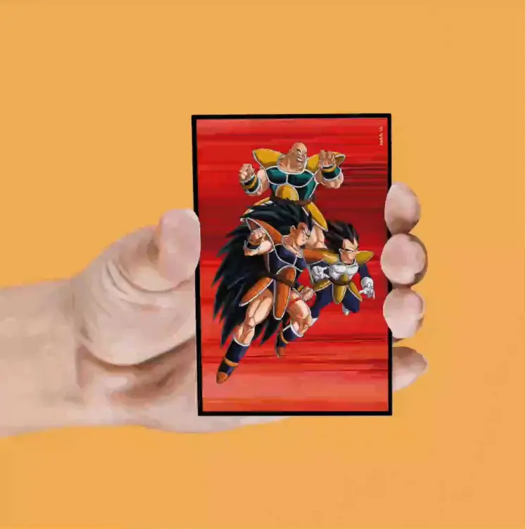 DRAGON BALL Z - Postacie - Zestaw 4 magnesów soczewkowych