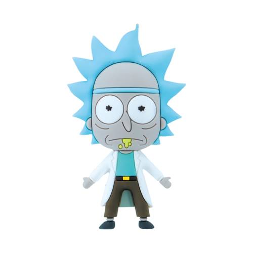 RICK & MORTY - Rick - piankowy magnes kolekcjonerski 3D