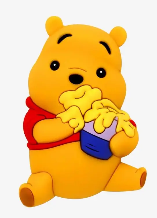 DISNEY - Kubuś Puchatek - kolekcjonerski magnes piankowy 3D