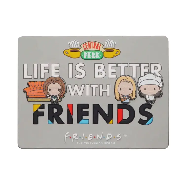 FRIENDS - Friends Poster - kolekcjonerski magnes piankowy 3D