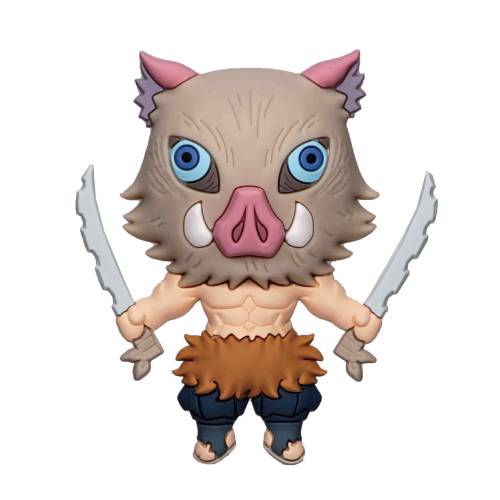DEMON SLAYER - Inosuke Hashibara - kolekcjonerski magnes piankowy 3D