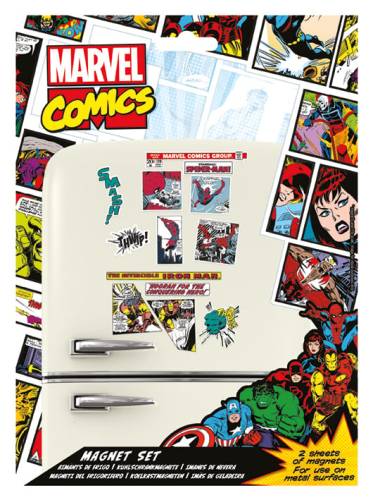 MARVEL - Zestaw magnetyczny - Komiks