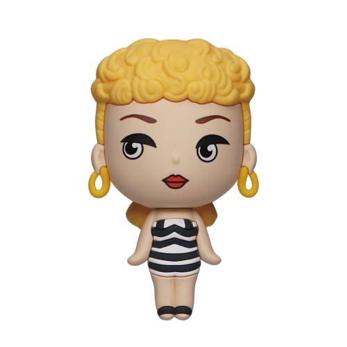BARBIE - Oryginalna Barbie z 1959 roku - kolekcjonerski magnes piankowy 3D