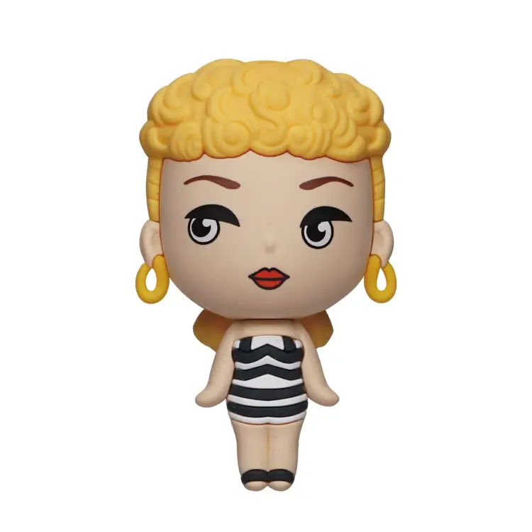 BARBIE - Oryginalna Barbie z 1959 roku - kolekcjonerski magnes piankowy 3D