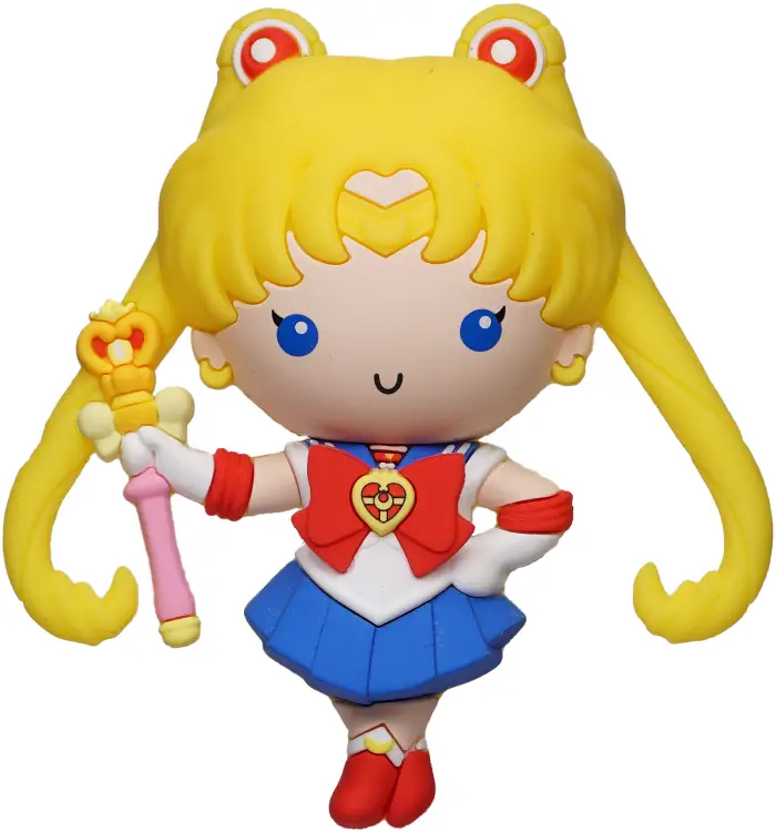 SAILOR MOON - kolekcjonerski magnes piankowy 3D
