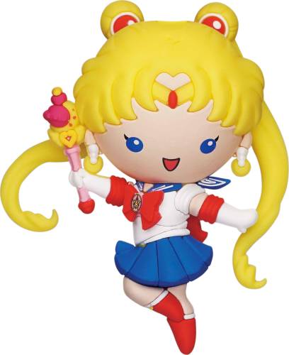 SAILOR MOON - kolekcjonerski magnes piankowy 3D