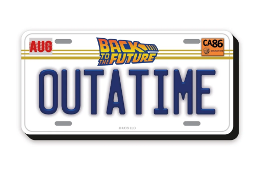 BACK TO THE FUTURE - Licencja - Duży magnes