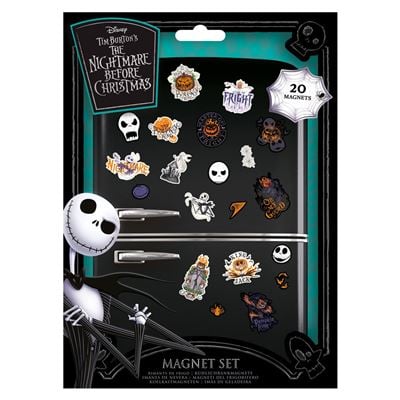 NIGHTMARE BEFORE CHRISTMAS - Kolorowe cienie - Zestaw magnesów
