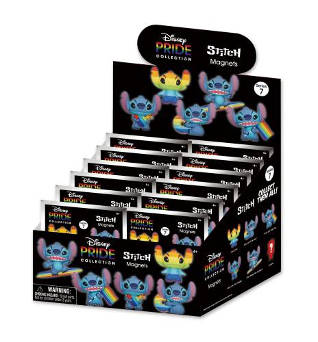 STITCH - Seria 7 - Magnesy piankowe 3D w ślepych torebkach (display 12 szt.)