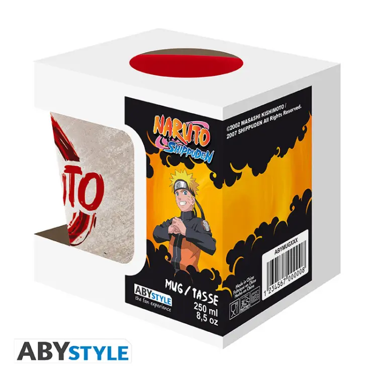 NARUTO SHIPPUDEN - Kubek 250ml - Szczotka Naruto Ninja
