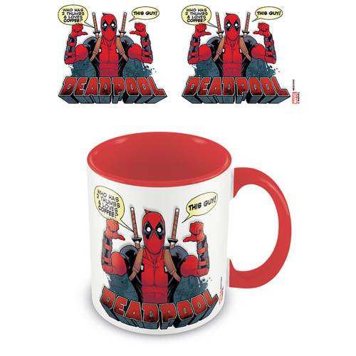 DEADPOOL - Kolorowy kubek wewnętrzny 11 uncji