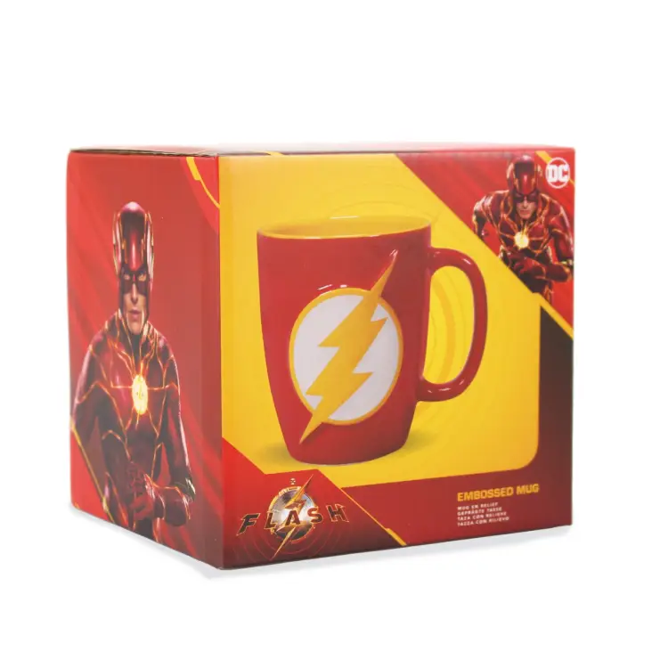 DC COMICS - The Flash - Kubek tłoczony 350ml
