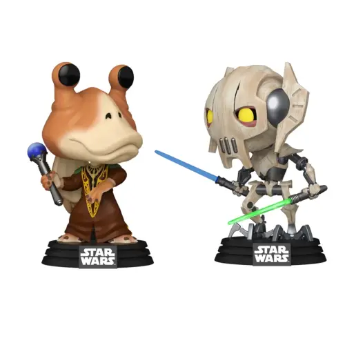 Funko POP! Star Wars - Jar Jar Binks vs. General Grievous 2-Pack (Exclusive)