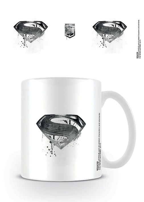 JUSTICE LEAGUE - Kubek - 300 ml - Superman Logo Drip