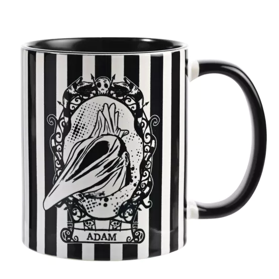 BEETLEJUICE - Black&White - Adam - Kubek w kolorze wnętrza - 10Oz