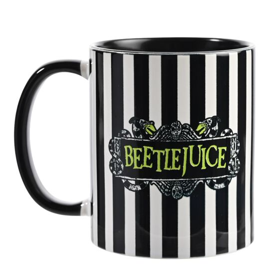 BEETLEJUICE - Black&White - Adam - Kubek w kolorze wnętrza - 10Oz