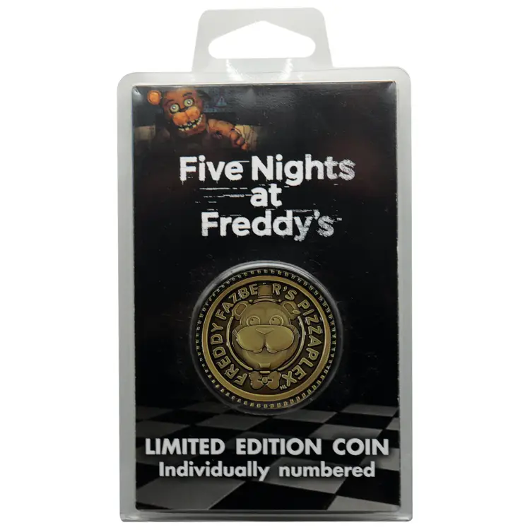 Fanattik Five Nights at Freddys - Fazbear - Moneta z Limitowanej Edycji